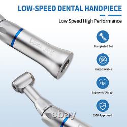 10Dental Low Slow Speed Handpiece Contra Angle Push Button E-Type Fit NSK Style