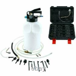 10L 2 Way Pneumatic ATF Oil and Fluid Extractor Refill System Kit with14 Adapters