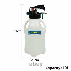 10L Pneumatic Transmission Fluid Extractor Dispenser with ATF Refill Adaptors