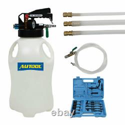 10L Pneumatic Transmission Fluid Extractor Dispenser with ATF Refill Adaptors