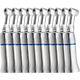 10Packs Dental Contra Angle Push Button E-Type Low Slow Speed Dental Handpiece