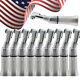 10x Dental Low Speed Handpiece Contra Angle Latch Bur E-type Tool Wrench Type