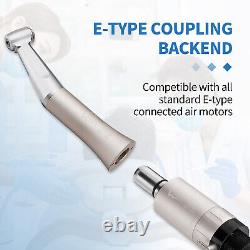 10x Dental Slow Low Speed Handpiece Contra Angle Push Button E-Type Autoclavable