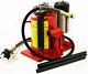12 Ton Air / Manual Pneumatic Hydraulic Bottle Jack Automotive Repair Tool Red