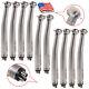 1-10PCS NSK Style Dental High Speed Handpiece Push Button Big Head 4 Hole Tools