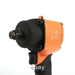 1/2 Air Drive Impact Wrench Torque 500ft/lbs Mini Pneumatic Tool Single Hammer