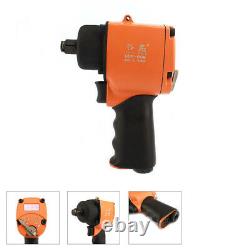 1/2 Air Drive Impact Wrench Torque 500ft/lbs Mini Pneumatic Tool Single Hammer