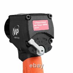 1/2 Inch Mini Air Impact Wrench With Twin Hammers Pneumatic Tools Auto Body Shop