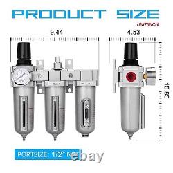 1/2 NPT Industrial Grade 3 Stage Air Drying System Particulate Filter, Coa