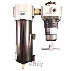 1/2 inch Air Compressor Pneumatic Pressure Regulator Gauge 250 PSI Part Tool Kit