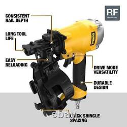 1-3/4 in. 15 Degree Pneumatic Coil Roofing Nailer