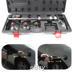 1/4 Air Pneumatic Dent Puller Car Body Repair Suction Pad Slide Hammer Tool Kit