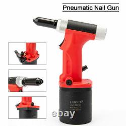 1/4 Pneumatic Air Hydraulic Rivet Gun Riveter Riveting Tool 2.4-4.8mm Hand Tool