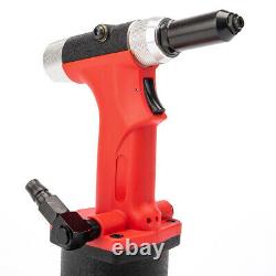 1/4 Pneumatic Air Hydraulic Rivet Gun Riveter Riveting Tool 2.4-4.8mm Hand Tool