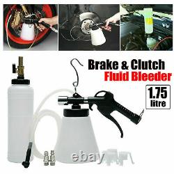 1.75L Pneumatic Brake Fluid Bleeder Pump Kit Tool Car Air Extractor Oil Bleeding