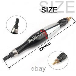 1/8'' Air Micro Grinder Kits Ultrasonic Reciprocating Oscillating Engraving Tool