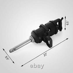 1 Pneumatic Impact Wrench Air Impact Wrench 2800/3800/5800/6800N. M with 8 Anvil