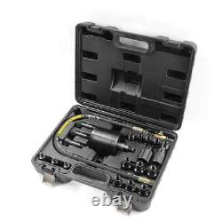 21PCS Removal Tool Sets Diesel Fuel Pneumatic Puller Set for Injectors