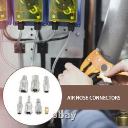 25 Pcs Pneumatic Quick Connectors Air Hose Fittings Switch Panel for Truck
