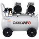 2.5 HP Silent Air Compressor 13 Gallon, Oil-Free, Electric Shop Air Compressor Por