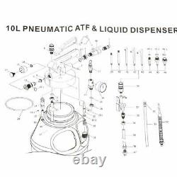 2-Way 10L Pneumatic ATF Auto Transmission Fluid Extractor Oil Refill Dispenser