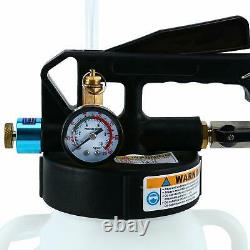 2 Way 6L Pneumatic ATF Oil Liquid Extractor +14Pcs Adapters / Refill Pump Set US
