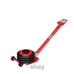 3T Handle Foldable Air Bag Jack Red Heavy Duty Portable Tire Lift Tool
