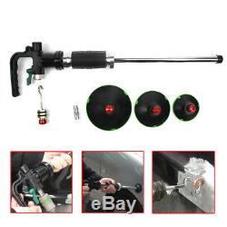 3X Air Pneumatic Dent Pullers Auto Body Repair Suction Cup Slide Hammer Tool Kit