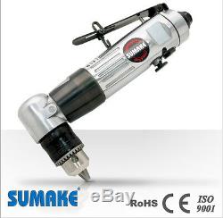 3/8 Right Angle Air Drill Trade Tools Pneumatic Reversible Sumake Special