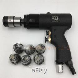 400rpm Pneumatic Tapping Machine Portable Air Drill Tapper Tool + 6pc Chuck Set