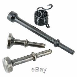 4Pcs Pneumatic Air Hammer Bits Set Air Chisel Bits Tool with Spring Heavy Duty