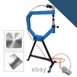 4 Pneumatic Planishing Hammer with Cast-Iron Stand Sheet Metal Shaping Tool