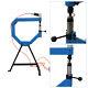 4 Throat Pneumatic Planishing Hammer Airpress Tool +Stand & Pedal 1/2/3Anvil