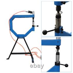 4 Throat Pneumatic Planishing Hammer Airpress Tool with Stand & Pedal 1/2/3Anvil