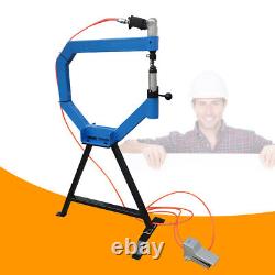 4 Throat Pneumatic Planishing Hammer Sheet Metal Shaping Tool with Stand & Pedal