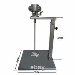 5 Gallon Pneumatic Paint Mixer with Stand, Air Agitator Blender Stirrer Mixing Tool