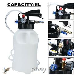 6L 2Way Pneumatic Oil &Liquid Extractor ATF Transmission Refill System Dispenser