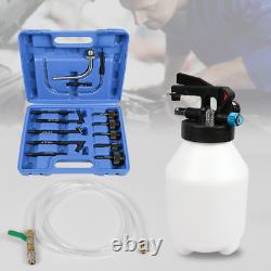 6L Pneumatic Oil Liquid Extractor ATF Transmission 2 Way Refill Kit 14 Adapter