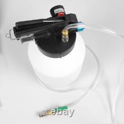 6L Pneumatic Oil Liquid Extractor ATF Transmission 2 Way Refill Kit 14 Adapter