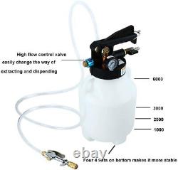 6L Transmission Liquid Extractor Kit 2 Way Pneumatic Dispenser Refill Pump Tool