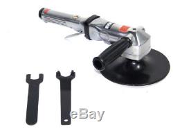 7 Air Angle Sander Polisher Buffer Pneumatic Grinder Heavy Duty Tools