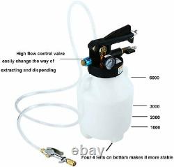 8milelake 6L Pneumatic Air ATF Oil& Liquid Fluid Extractor Dispenser Refill Pump