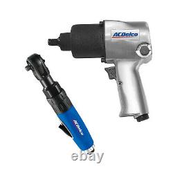 ACDelco ANI405A-NK1 Pneumatic Heavy Duty ½ 5-Speed Impact & 3/8 Impact Wrench
