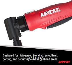AIRCAT Pneumatic Tools 6255 Composite Right Angle Die Grinder 20,000 RPM