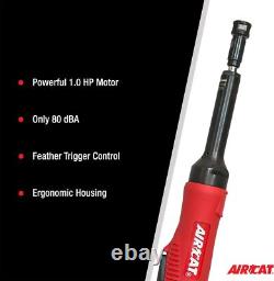 AIRCAT Pneumatic Tools 6270 1 HP Composite Extended Straight Die Grinder 20,000