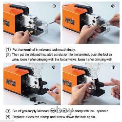 AM-10 Pneumatic Crimping Tool 15 Free Dies Good Quality Crimper High Efficiency