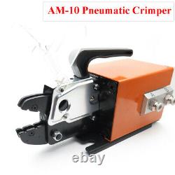 AM-10 Pneumatic Wire Terminal Mobile Crimping Machine Air Powered Tool Crimper