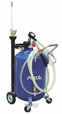 AOE1065 Waste Oil Air Drainer Tank 65L Portable Suction Tool Probes Pneumatic