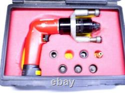 ATI / Sioux Pneumatic Rivet Shaver Kit with 6 Cutters & Skirts Aircraft Tool