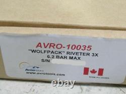 AVRO Tools WOLFPACK 3X Pneumatic Riveter Gun ARVO-10035